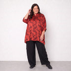 AKH Premium · Blusa · Calypso · 7116 · Rosso/Nero