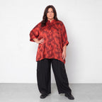 AKH Premium · Blusa · Calypso · 7116 · Rosso/Nero