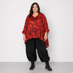 AKH Premium · Blouse · Calypso · 7146 · Red/Black