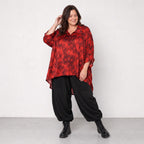 AKH Premium · Blouse · Calypso · 7146 · Red/Black