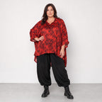 AKH Premium · Blouse · Calypso · 7146 · Red/Black