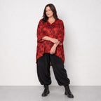 AKH Premium · Blouse · Calypso · 7146 · Red/Black