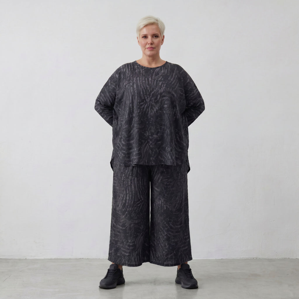AKH Fashion Shirt 1916 Caramba, Dunkelgrau-Schwarz