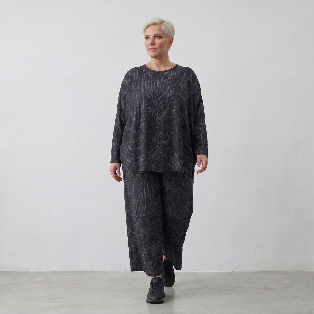 AKH Fashion Shirt 1916 Caramba, Dunkelgrau-Schwarz