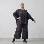 AKH Fashion Hose 7125 Caramba, Dunkelgrau-Schwarz