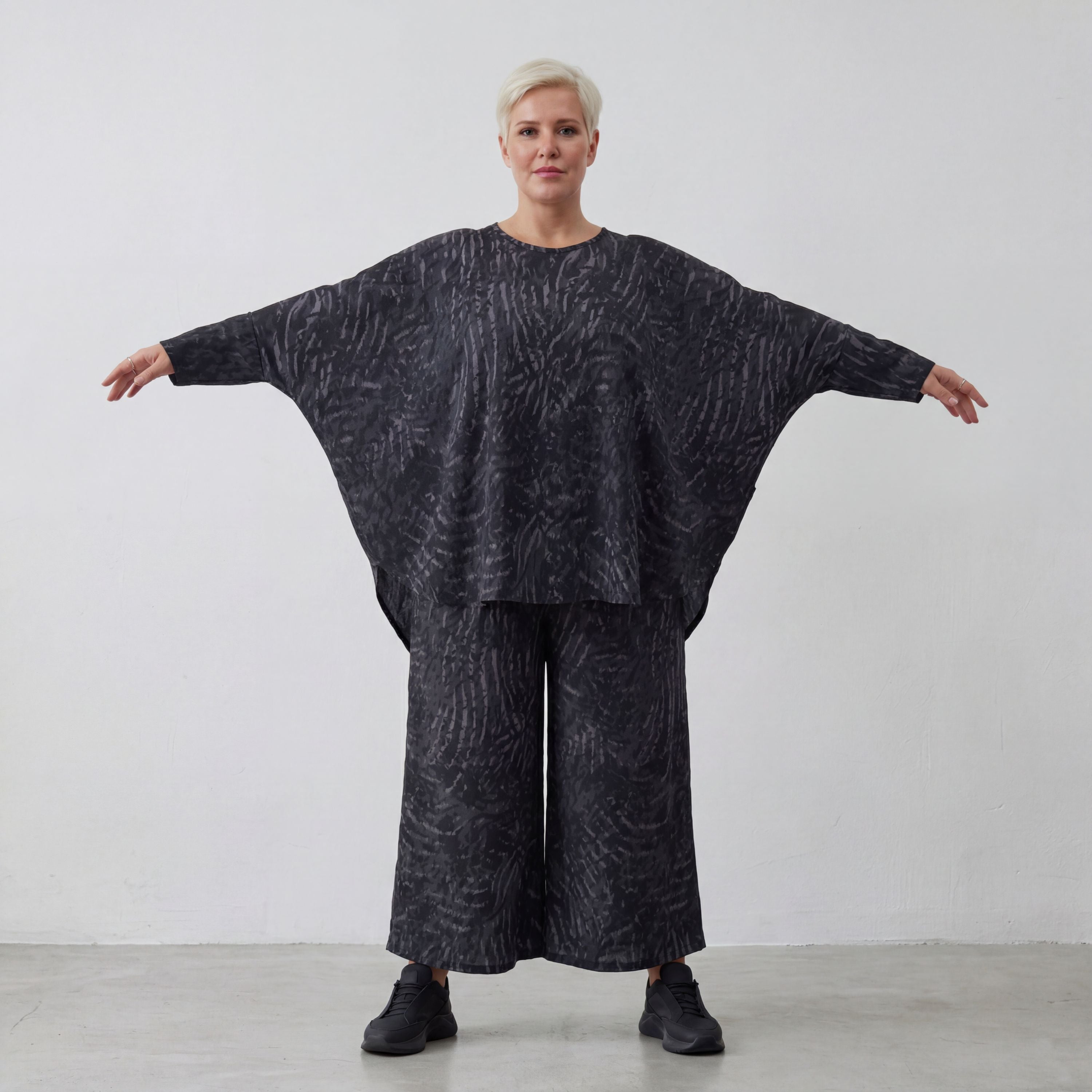 AKH Fashion Shirt 1916 Caramba, Dunkelgrau-Schwarz