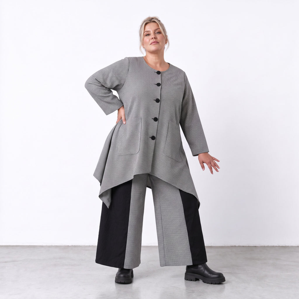 AKH Premium · Blouse · CityCheck · 7248 · UrbanCheck