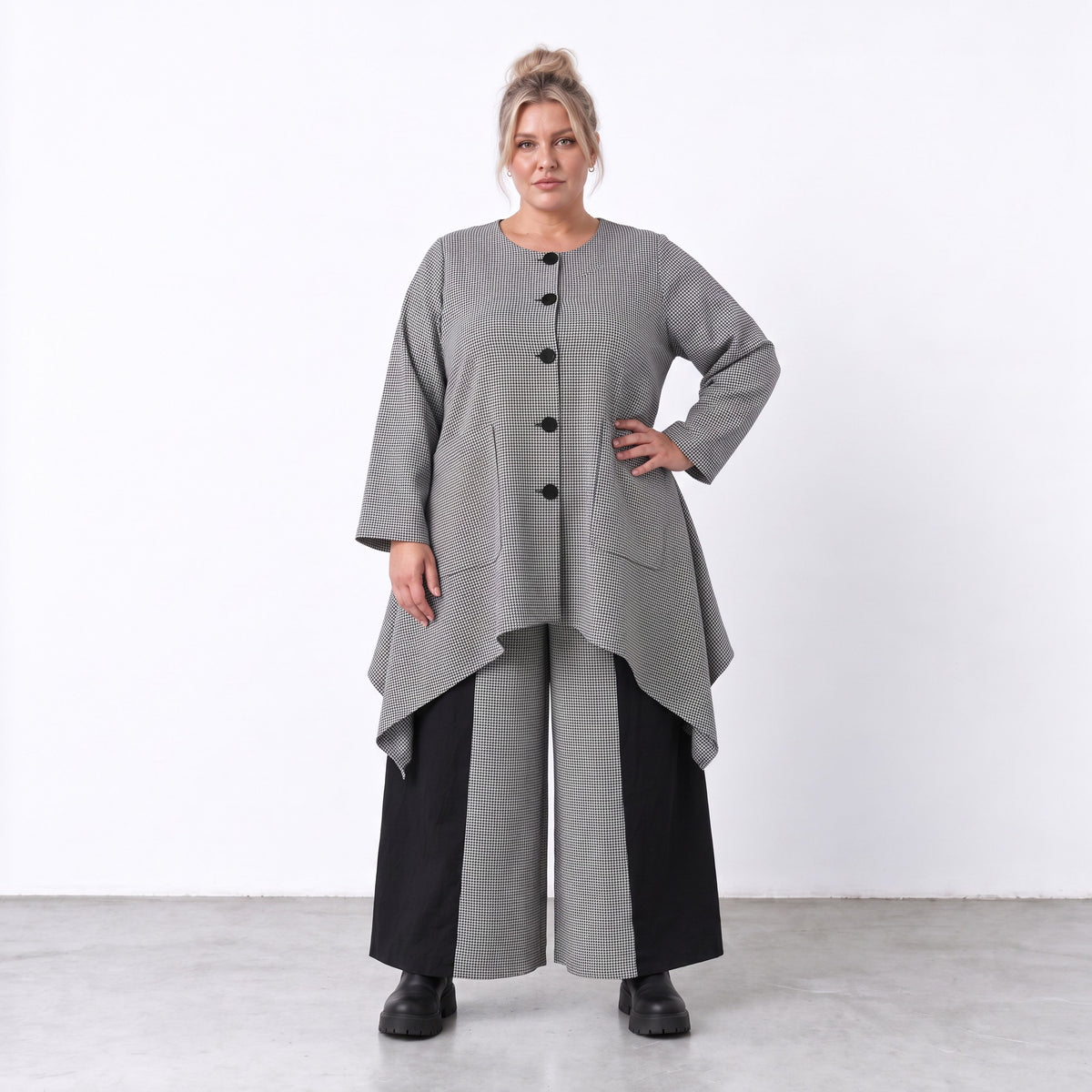 AKH Premium · Blouse · CityCheck · 7248 · UrbanCheck