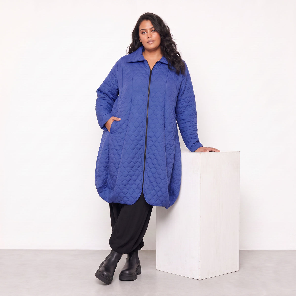 AKH Fashion · Cappotto · Cloudy · 1424 · Blu royal