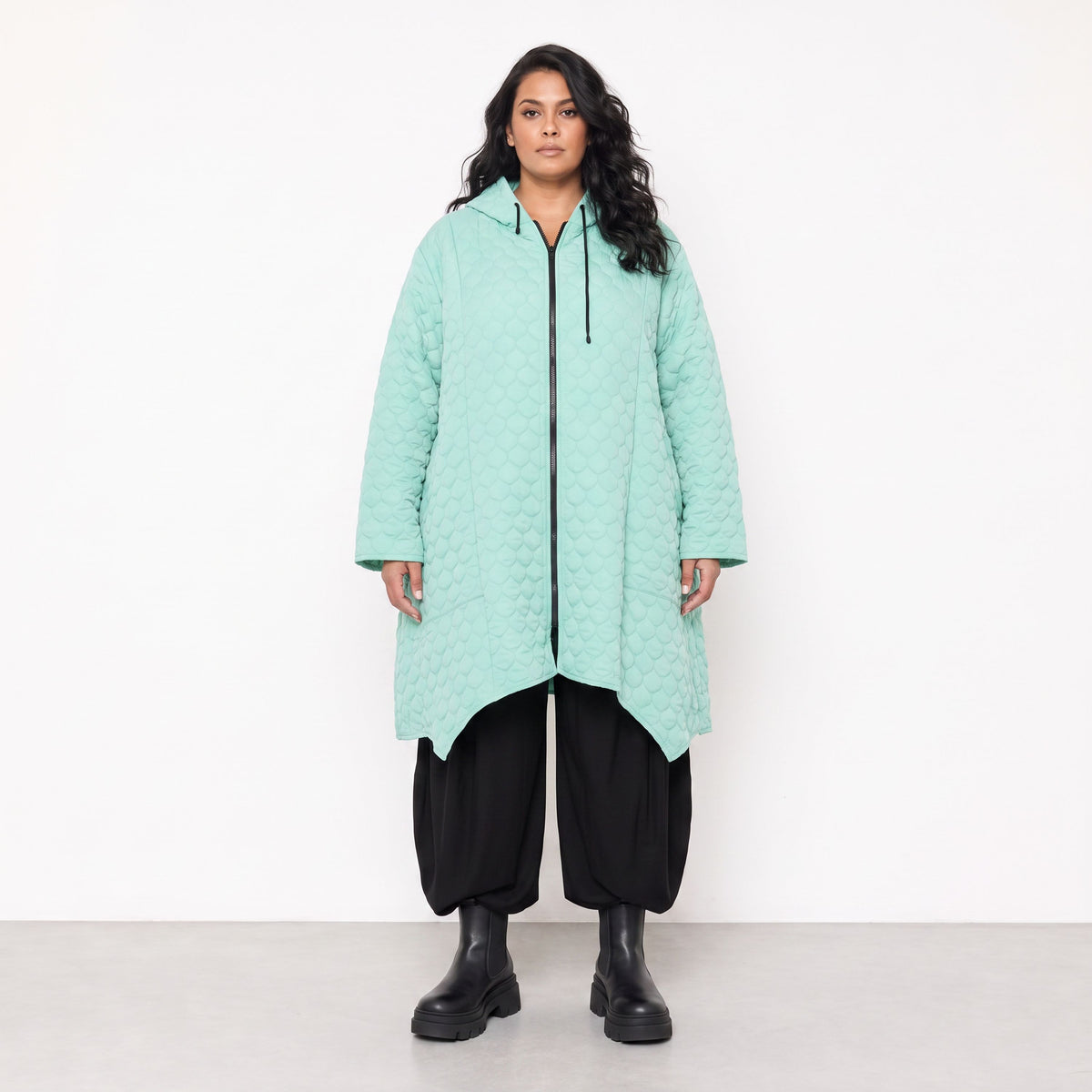 AKH Fashion · Cappotto · Cloudy · 7043 · Verde menta