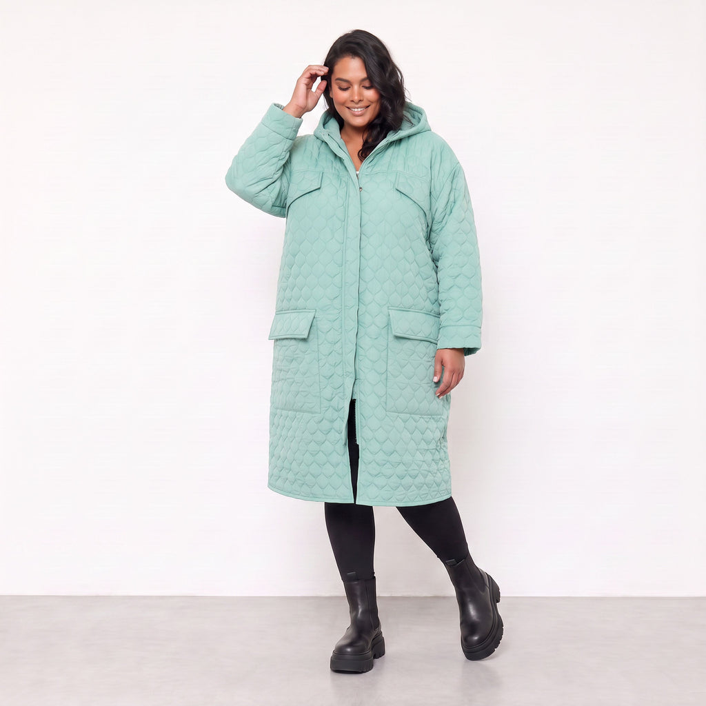 AKH Fashion · Cappotto · Cloudy · 7044 · Verde menta