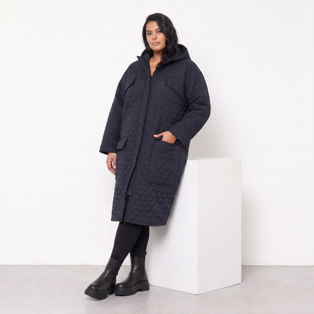 AKH Fashion · Cappotto · Cloudy · 7044 · Navy