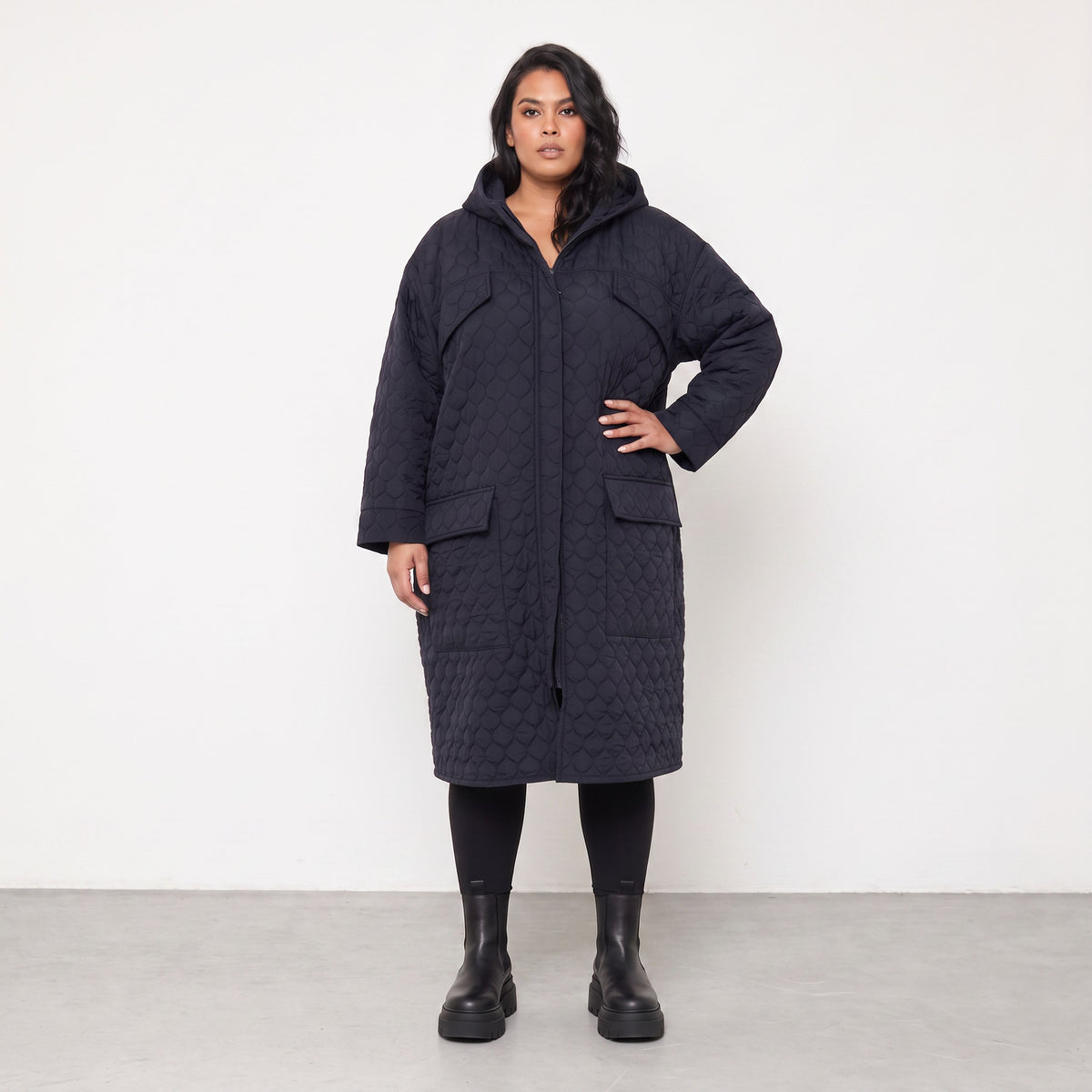 AKH Fashion · Cappotto · Cloudy · 7044 · Navy