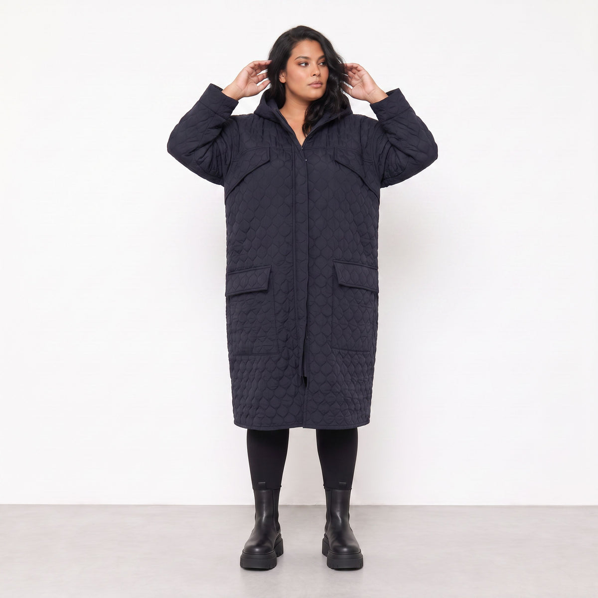 AKH Fashion · Cappotto · Cloudy · 7044 · Navy