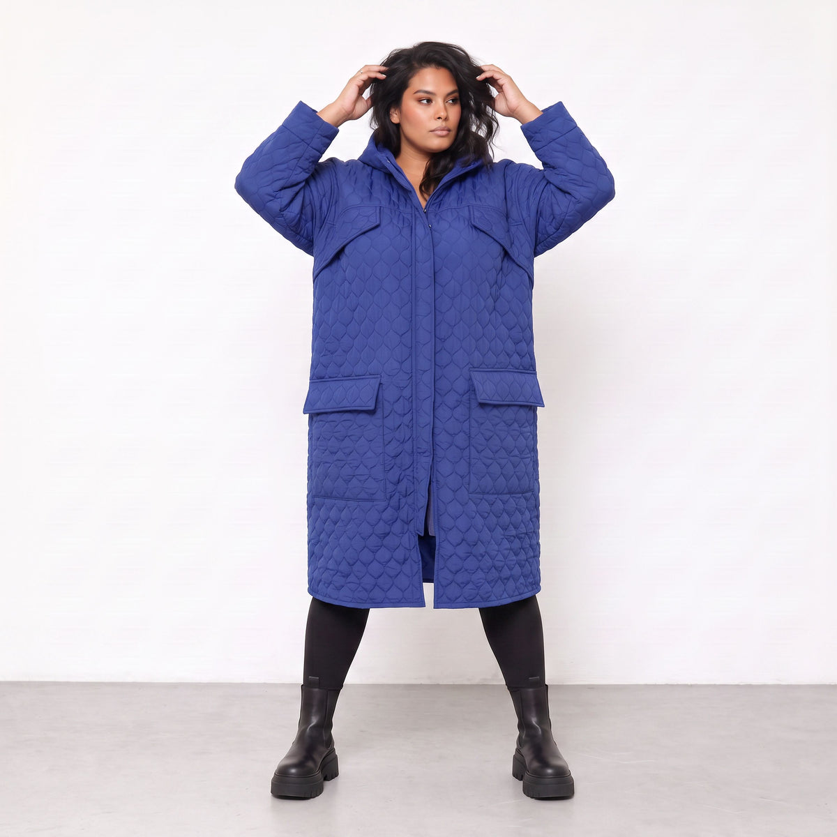 AKH Fashion · Cappotto · Cloudy · 7044 · Blu royal