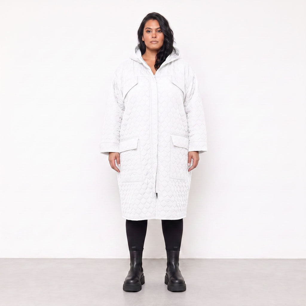 AKH Fashion · Manteau · Cloudy · 7044 · Blanc