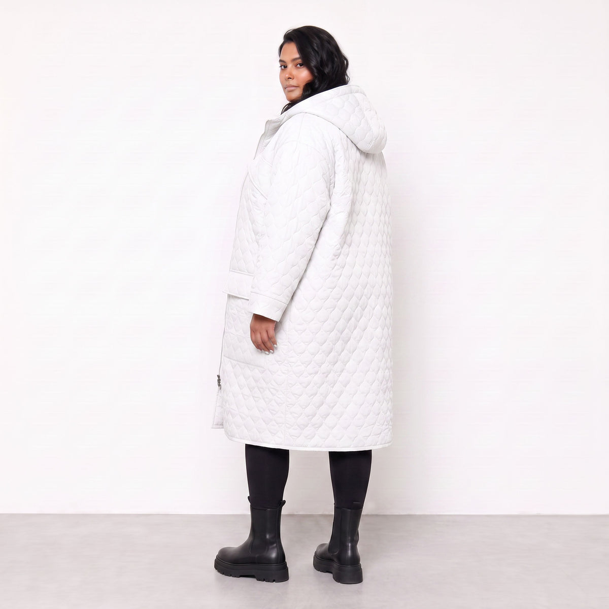 AKH Fashion · Manteau · Cloudy · 7044 · Blanc