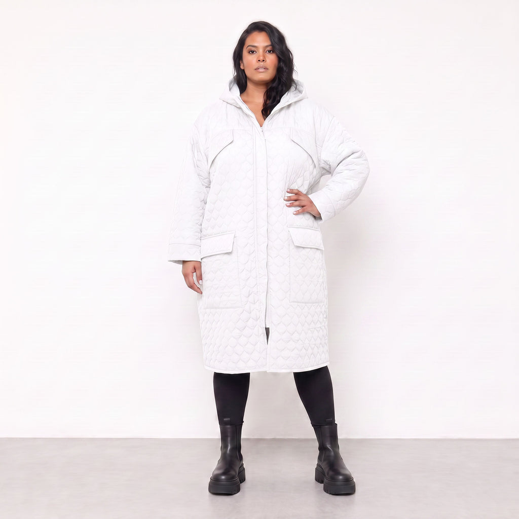 AKH Fashion · Manteau · Cloudy · 7044 · Blanc