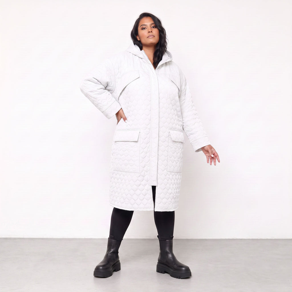 AKH Fashion · Manteau · Cloudy · 7044 · Blanc