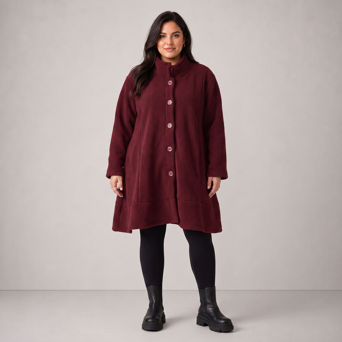 Rafay · Jacke · CuddlyHaniya · 2703R · TeddyWine