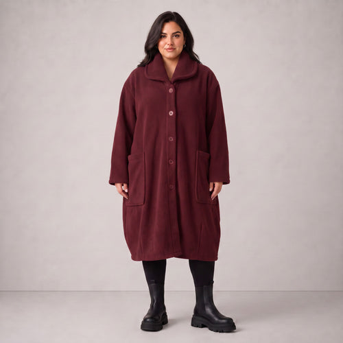 Rafay · Coat · CuddlyHaniya · 2704R · TeddyWine