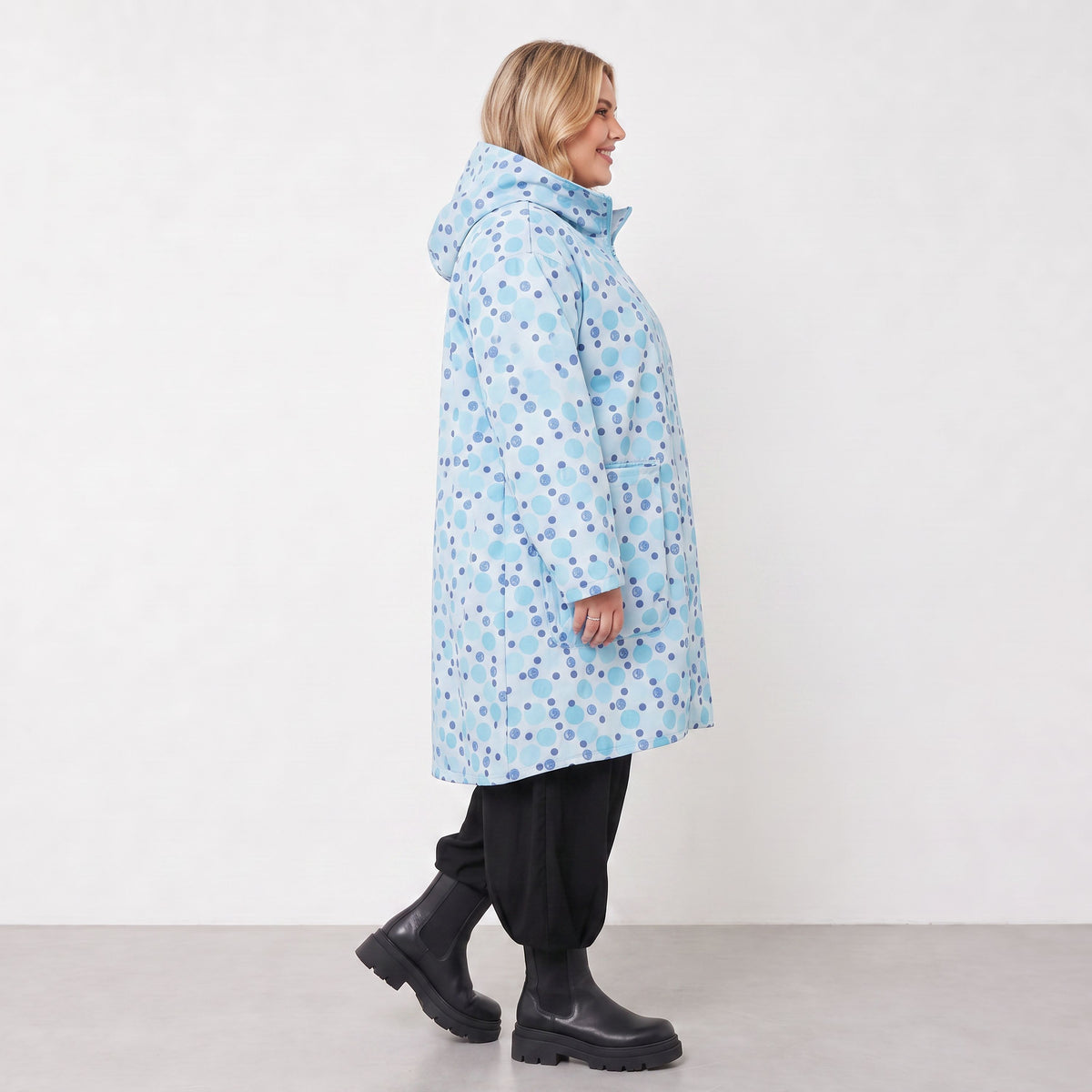 AKH Fashion · Coat · CurvyStorm · 2276 · Blue/Multi
