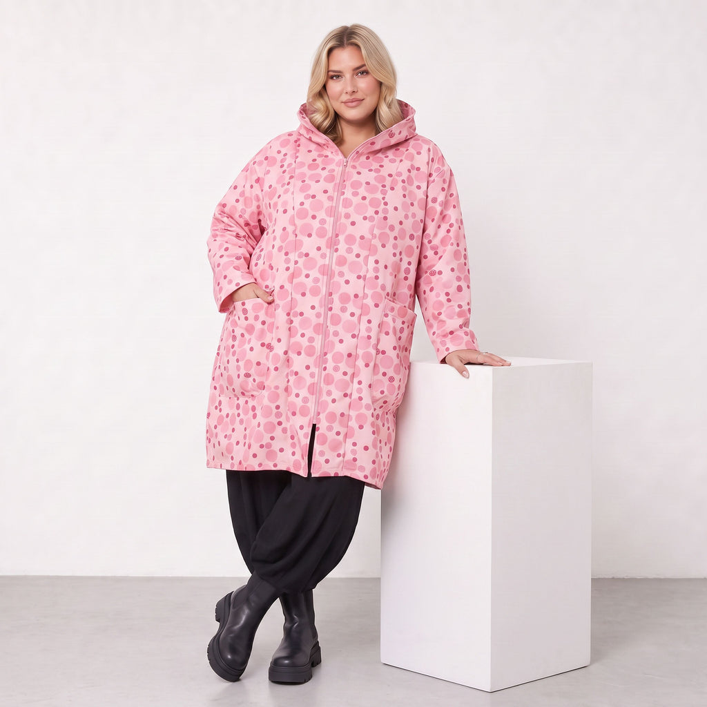 AKH Fashion · Coat · CurvyStorm · 2276 · Pink/Multi