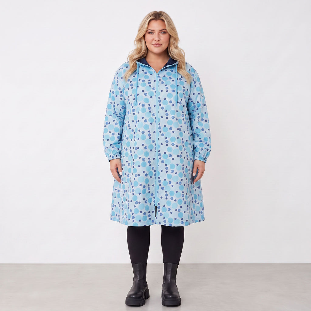 AKH Fashion · Manteau · CurvyStorm · 7102 · Bleu/Multi