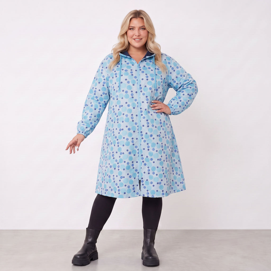 AKH Fashion · Manteau · CurvyStorm · 7102 · Bleu/Multi