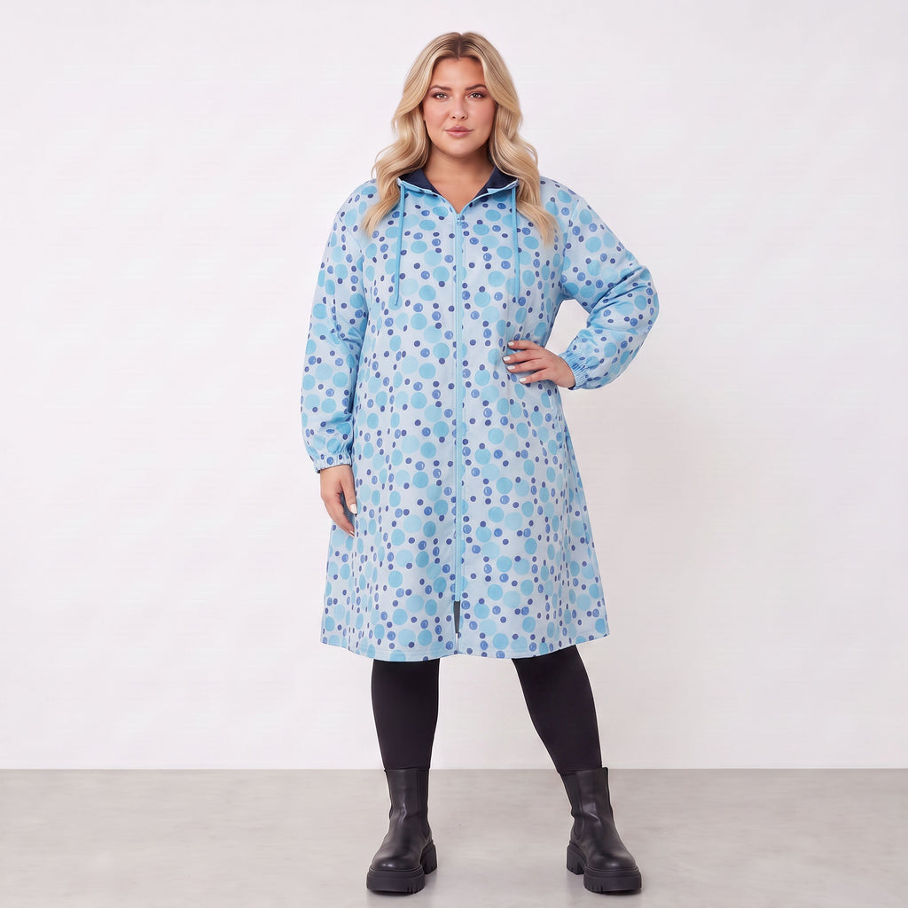 AKH Fashion · Manteau · CurvyStorm · 7102 · Bleu/Multi