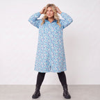 AKH Fashion · Manteau · CurvyStorm · 7102 · Bleu/Multi