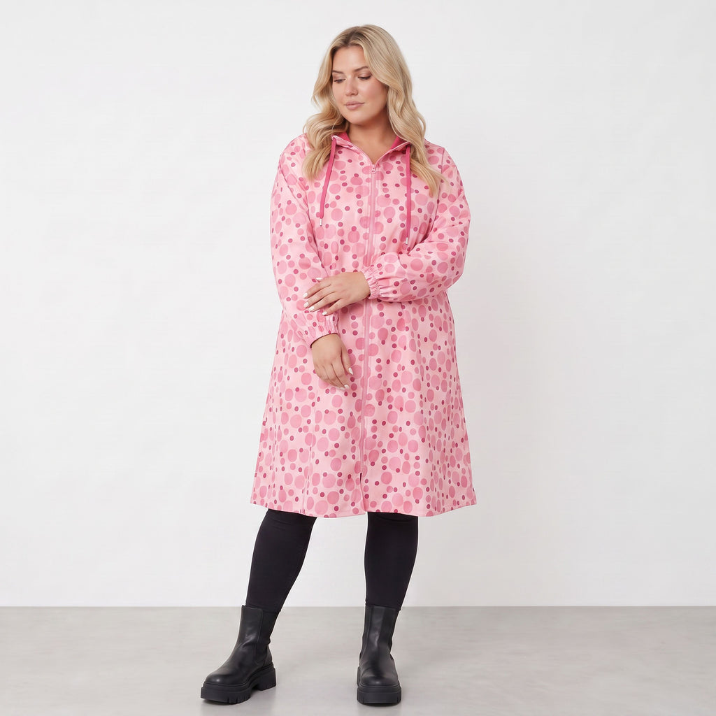 AKH Fashion · Manteau · CurvyStorm · 7102 · Rose/Multi