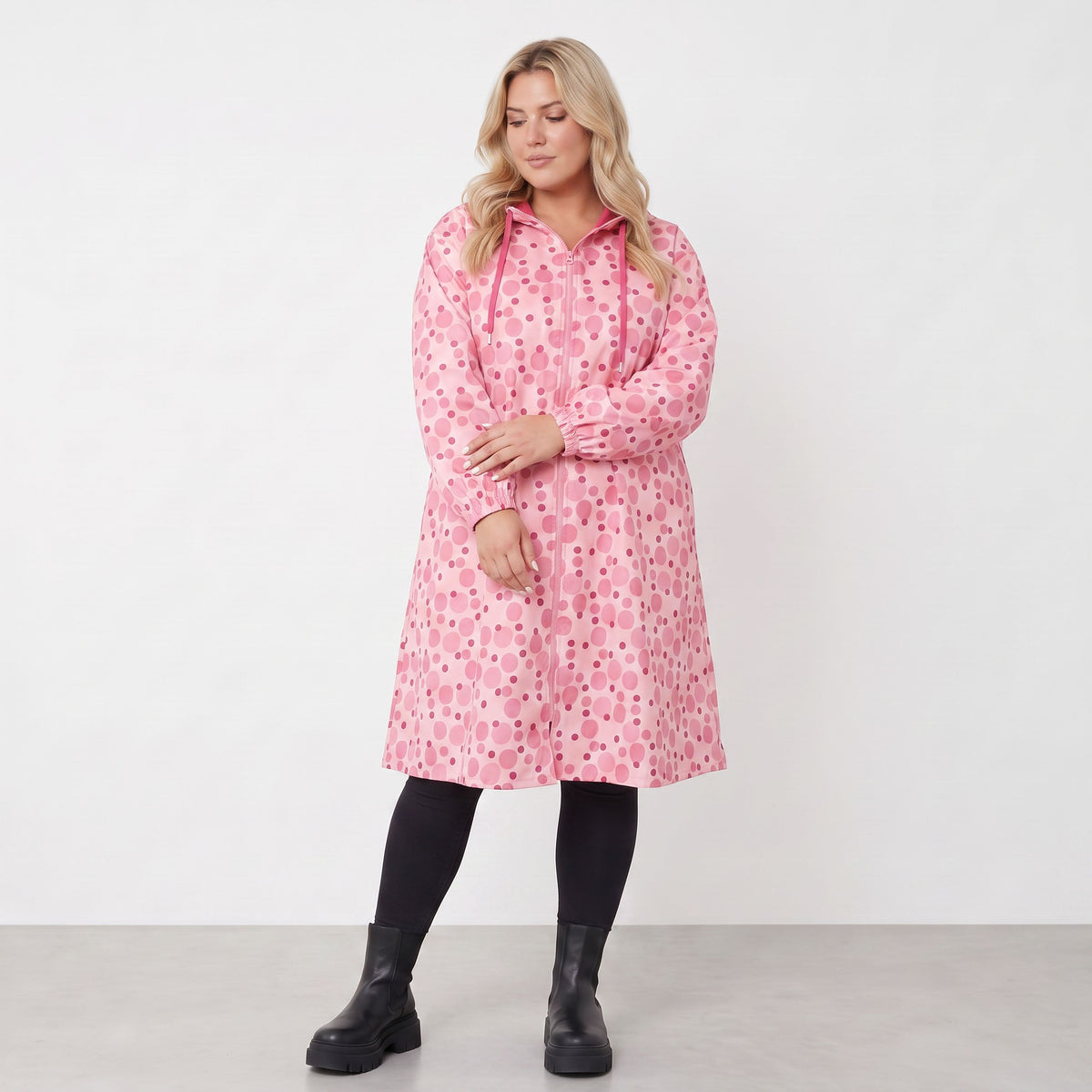AKH Fashion · Manteau · CurvyStorm · 7102 · Rose/Multi
