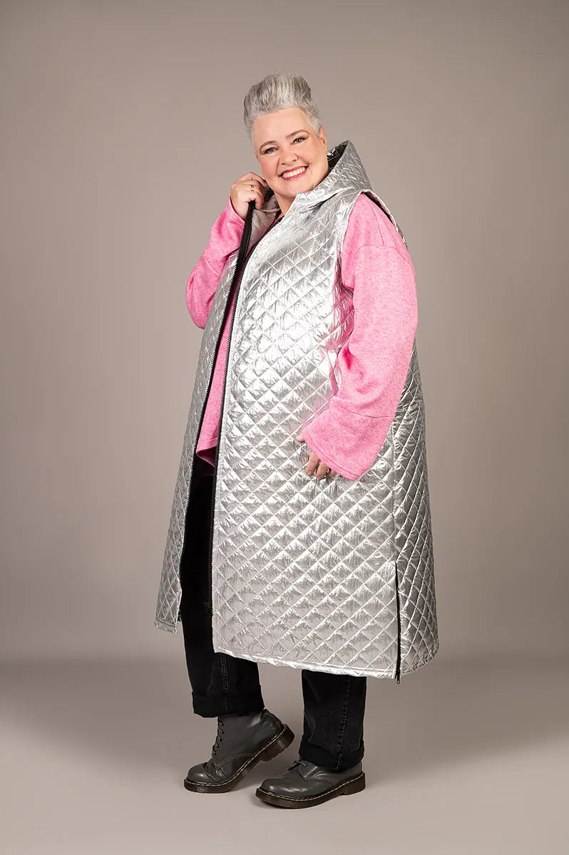 AKH Fashion Weste 6879 Sara, Silber