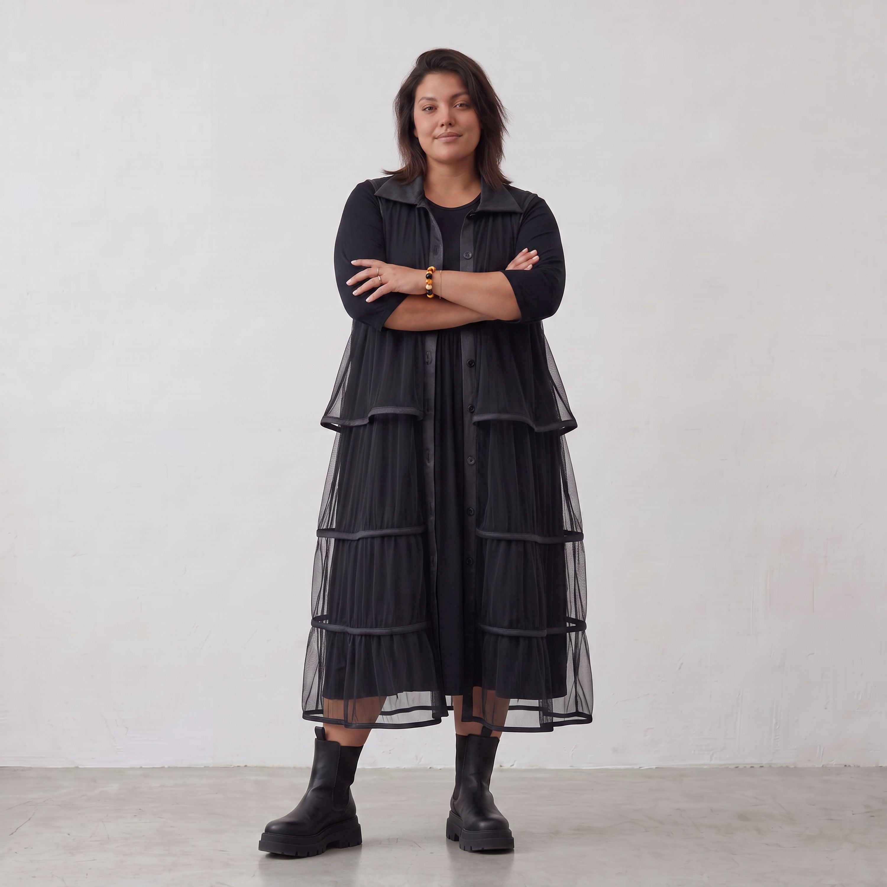 AKH Premium · Weste · Daisy · 7120 · Schwarz