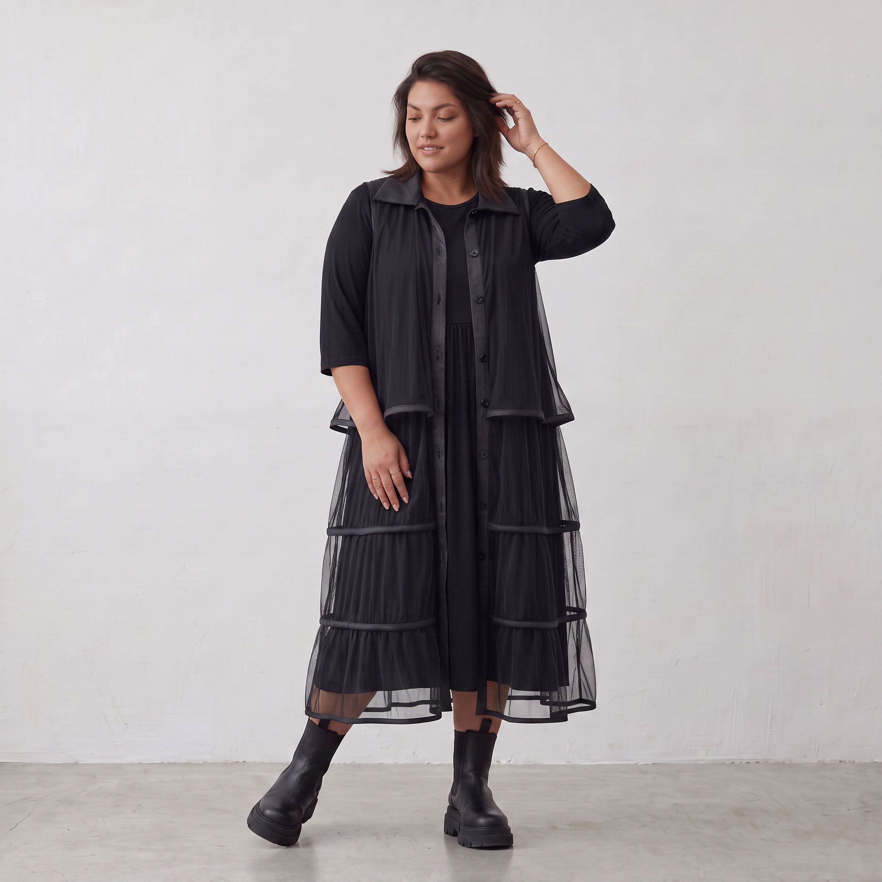AKH Premium · Weste · Daisy · 7120 · Schwarz