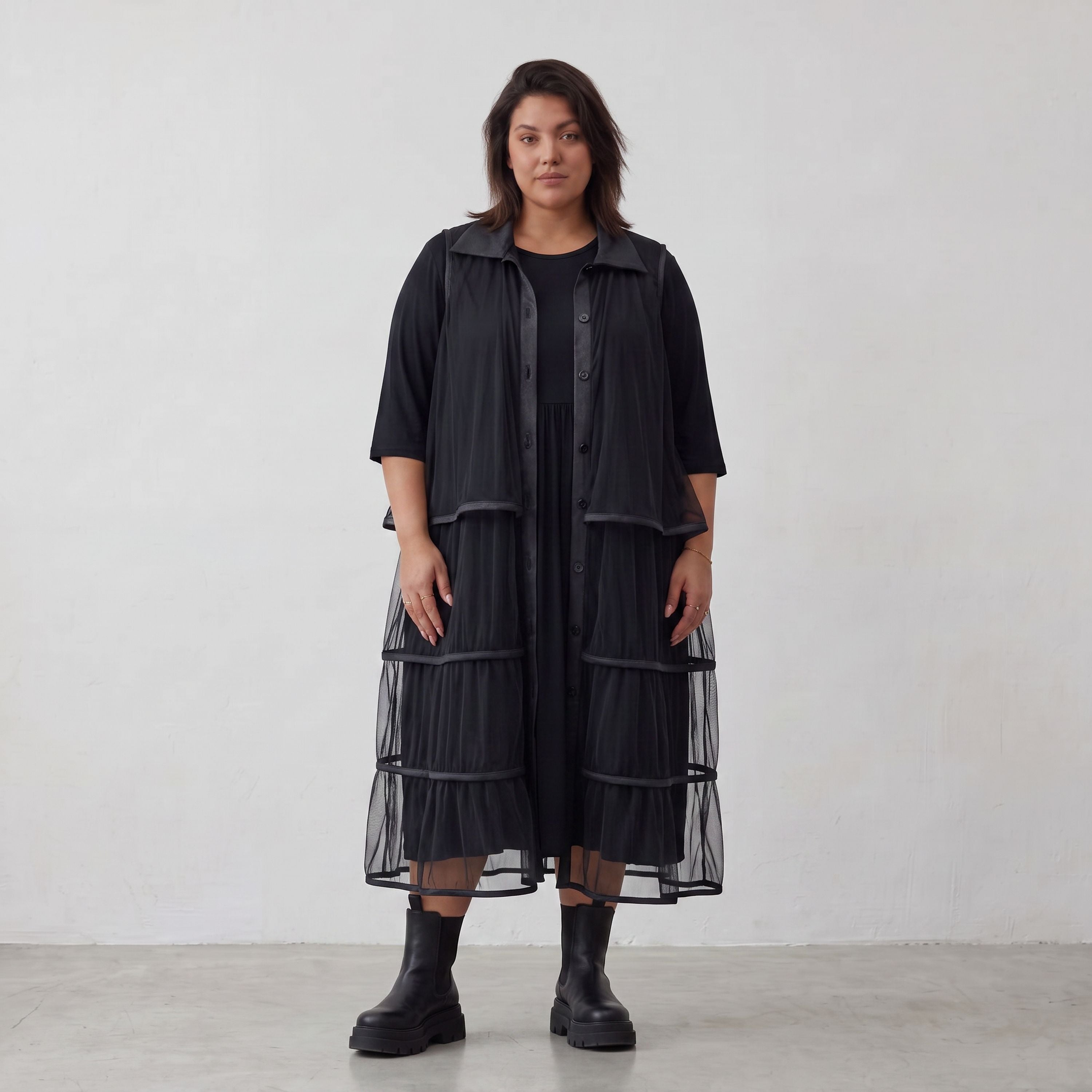 AKH Premium · Weste · Daisy · 7120 · Schwarz