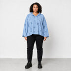 Papita · Hoody · DestroyedStar · 7253 · JeansBlue