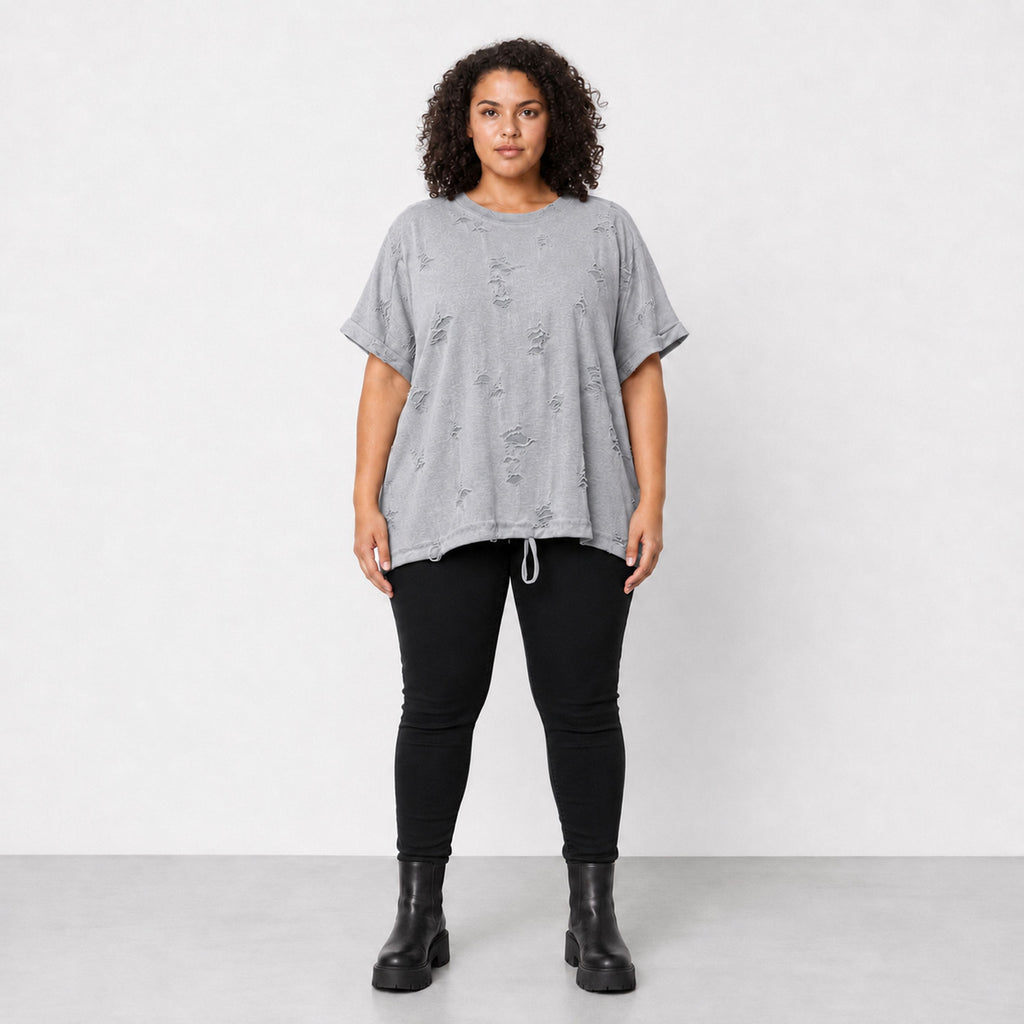 Papita · Shirt · DestroyedStar · 7255 · DustyGrey