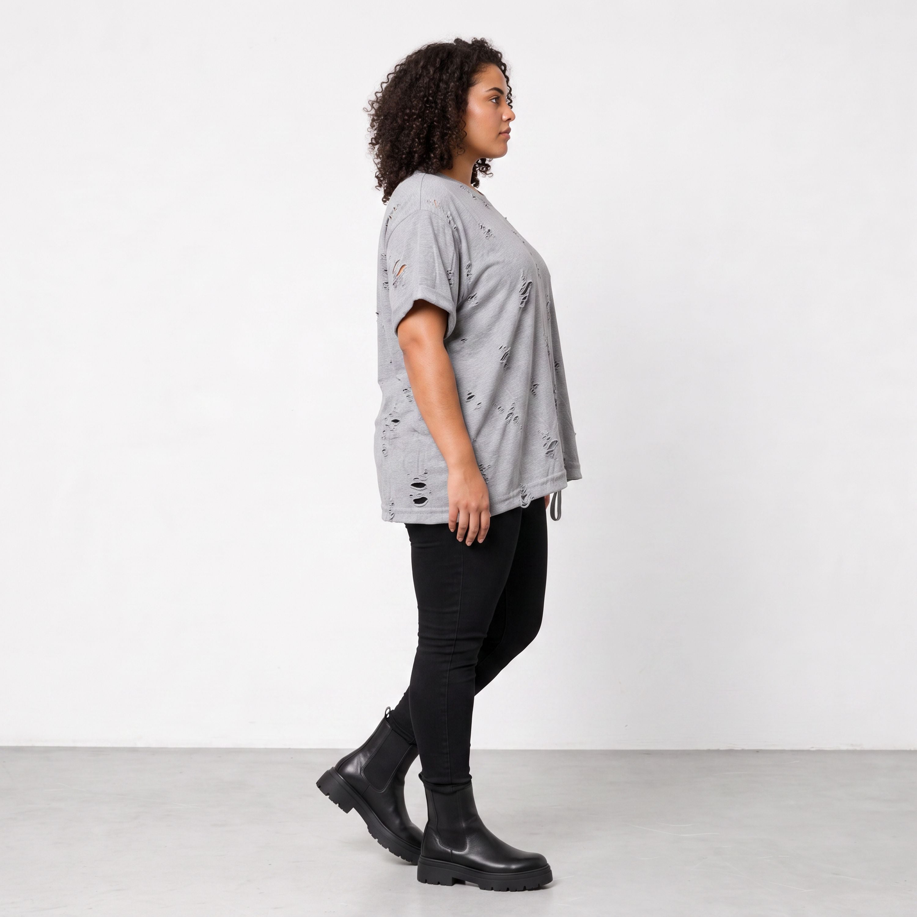 Papita · Shirt · DestroyedStar · 7255 · DustyGrey