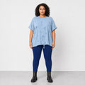 Papita · Shirt · DestroyedStar · 7255 · JeansBlue