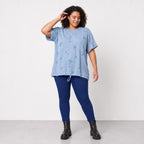 Papita · Shirt · DestroyedStar · 7255 · JeansBlue