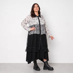 AKH Premium · Blouse · Divina · 7136 · White/Grey