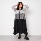 AKH Premium · Blouse · Divina · 7136 · White/Grey