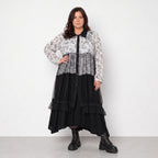 AKH Premium · Blouse · Divina · 7136 · White/Grey