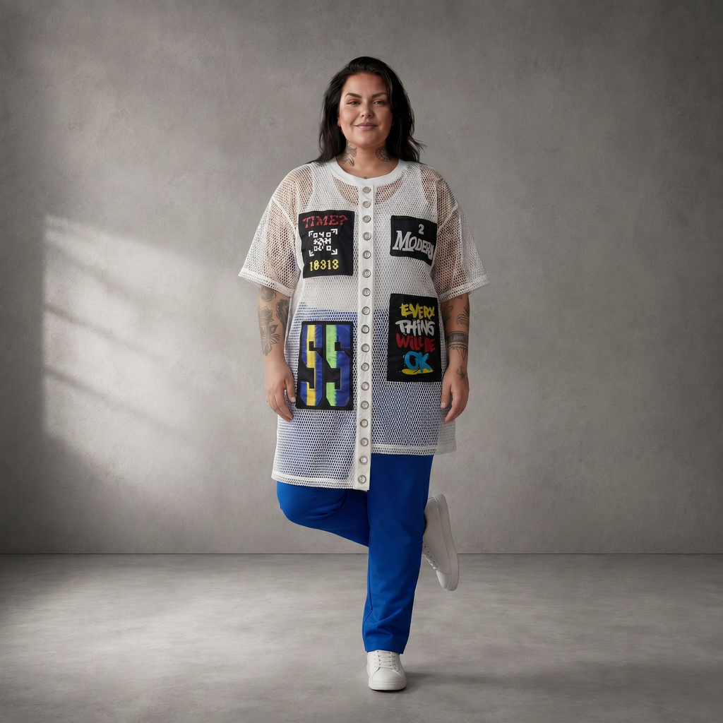 Funky Diva · Shirt · 10886 · Lettering · White
