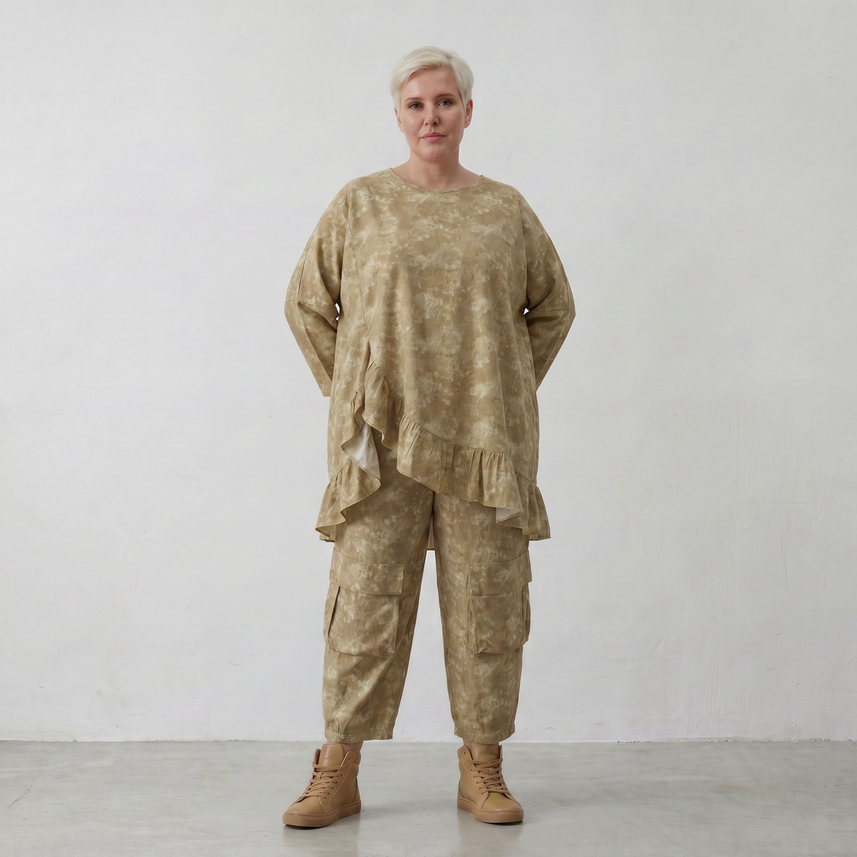 AKH Premium Shirt 6911 Fabiella, Camel