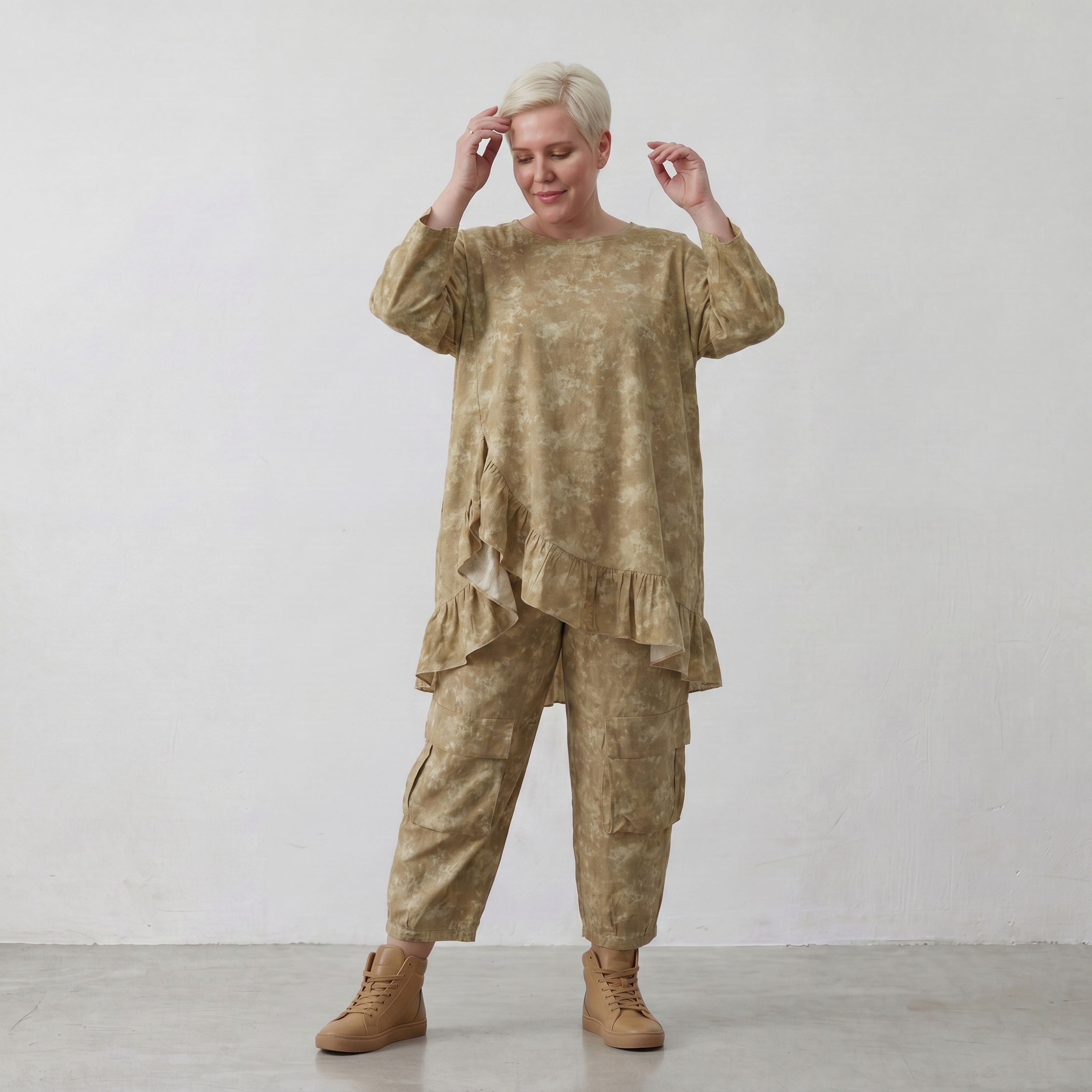 AKH Premium Shirt 6911 Fabiella, Camel