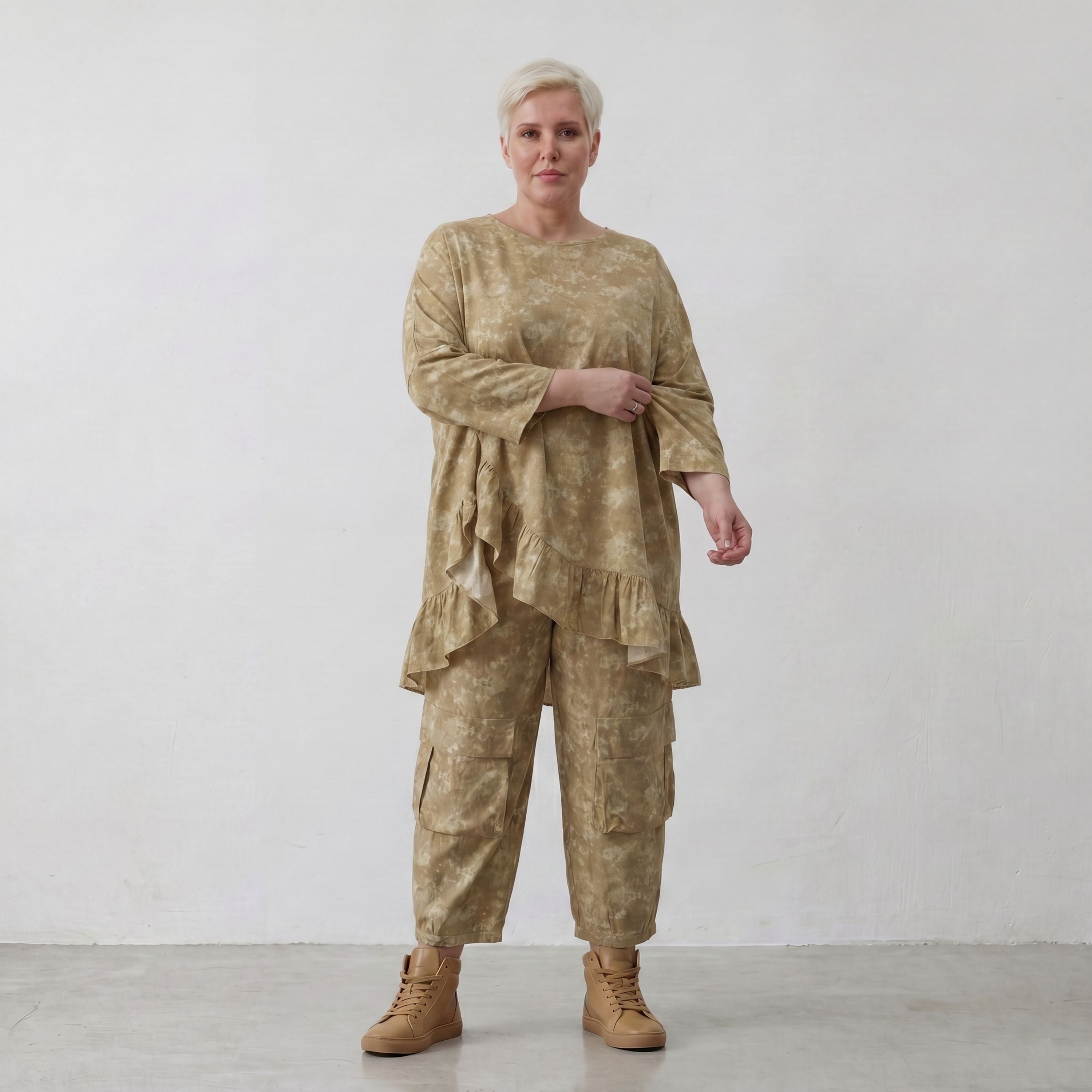 AKH Premium Shirt 6911 Fabiella, Camel