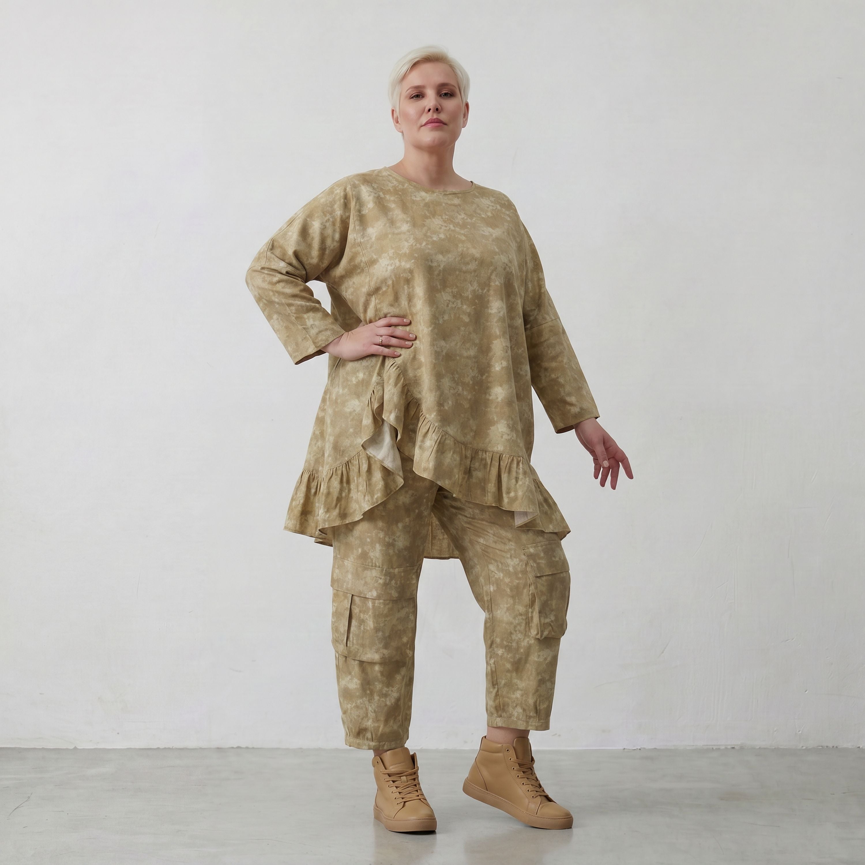 AKH Premium Shirt 6911 Fabiella, Camel